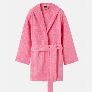 Versace Versace On Repeat short bathrobe